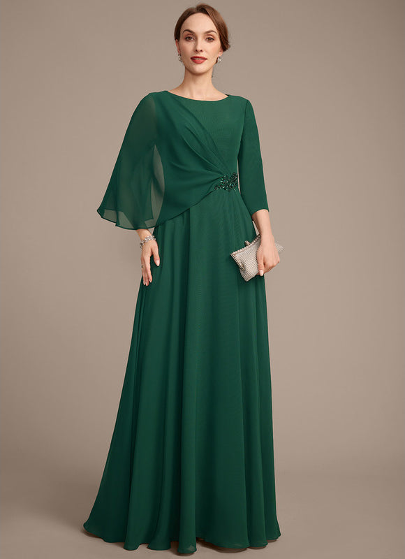 Robe Portefeuille Émeraude Élégante