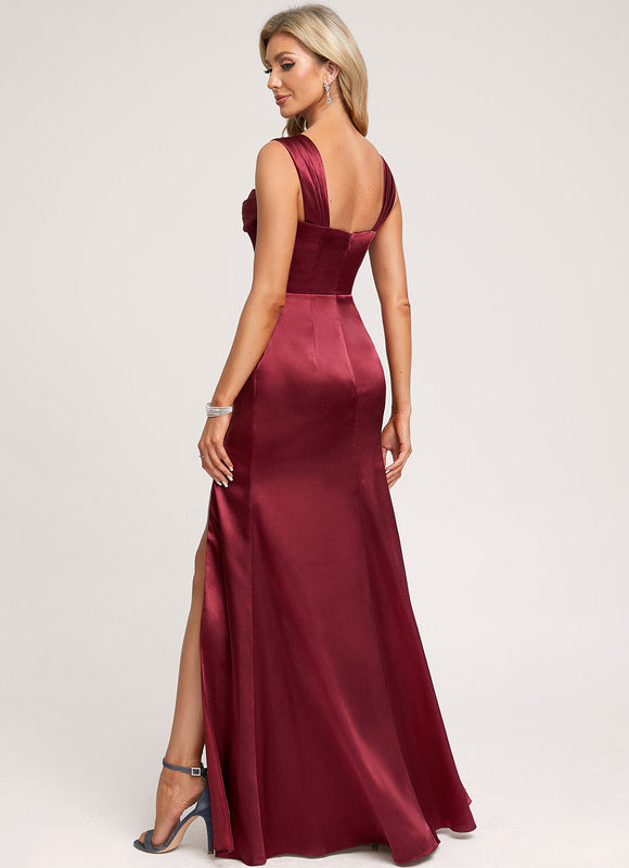 Robe Portefeuille Velours Éclatant - gallery 1