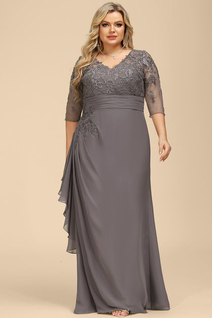 Robe Portefeuille Ombre De Soie - gallery 7
