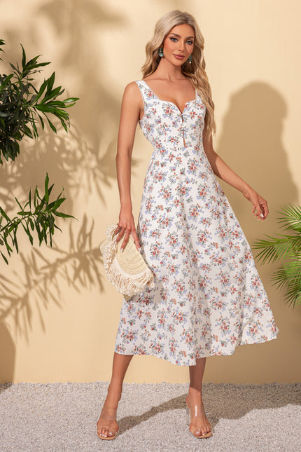 Robe Portefeuille Fleurie Chic - gallery 3
