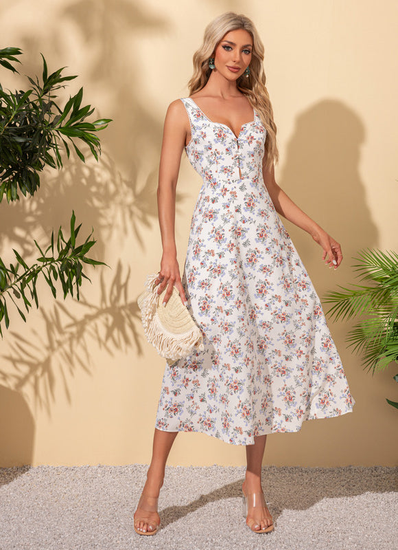 Robe Portefeuille Fleurie Chic - gallery 3