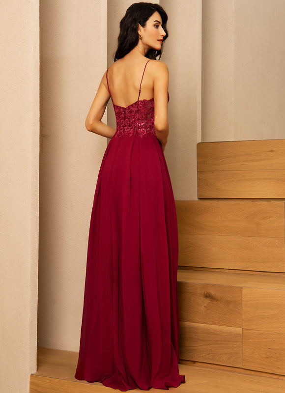 Robe Portefeuille Rubis Élégante - gallery 1