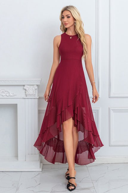 Robe Portefeuille Asymétrique Chic - gallery 6