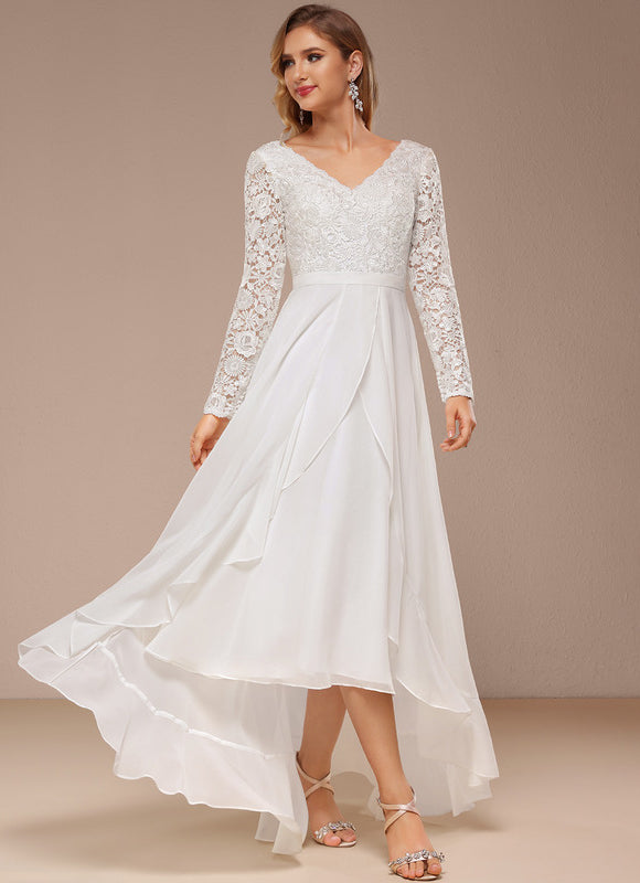 Robe Portefeuille Manches Longues - gallery 5