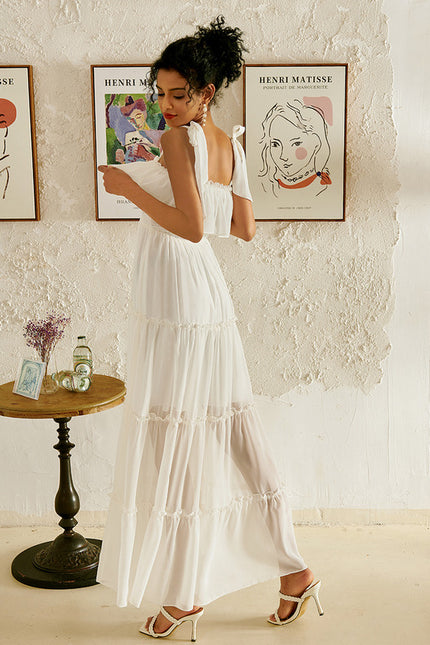 Robe Portefeuille Flou Éthéré - gallery 2