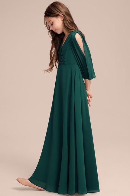 Robe Portefeuille Vert Sauge - gallery 2