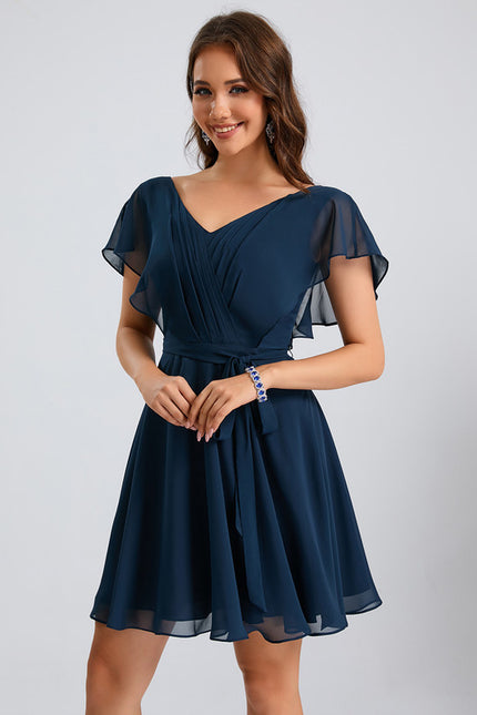 Robe Portefeuille Vaporeuse Chic - gallery 2