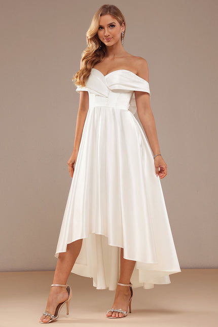 Robe Portefeuille Satinée Altière - gallery 6