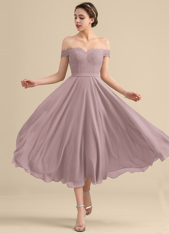 Robe Portefeuille Lilas Aérienne