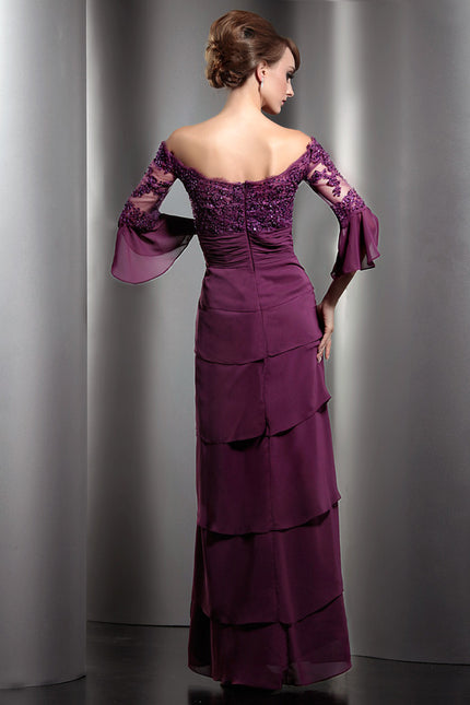 Robe Portefeuille Éclat Violet - gallery 3