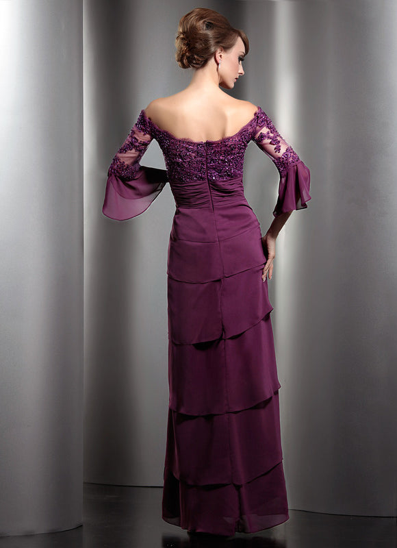 Robe Portefeuille Éclat Violet - gallery 3
