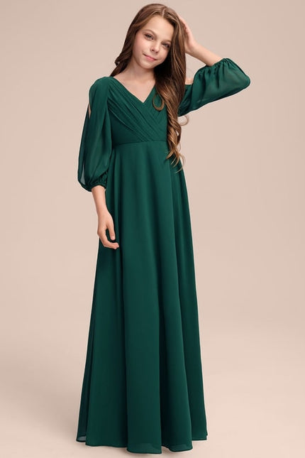 Robe Portefeuille Vert Sauge - gallery 5
