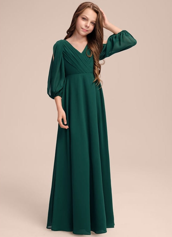 Robe Portefeuille Vert Sauge - gallery 5