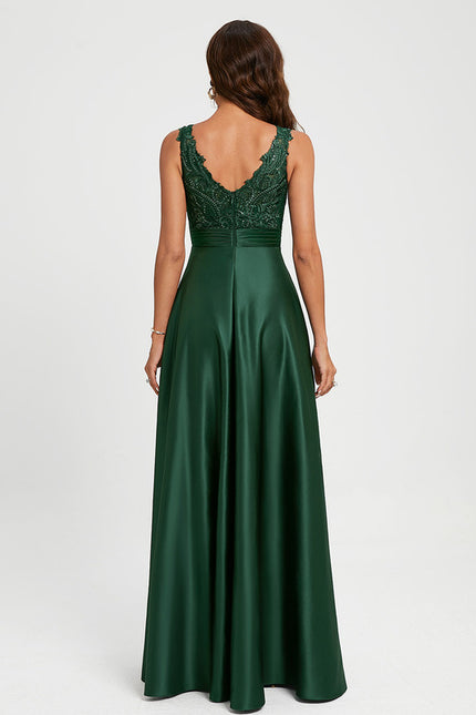 Robe Portefeuille Éclat Satiné - gallery 3