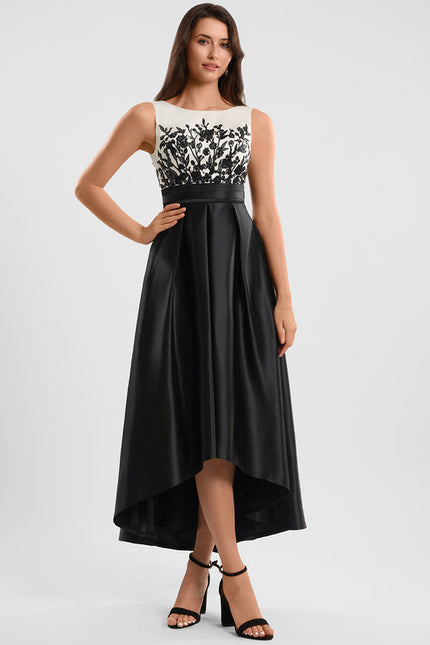 Robe Portefeuille Bi-Matière Chic