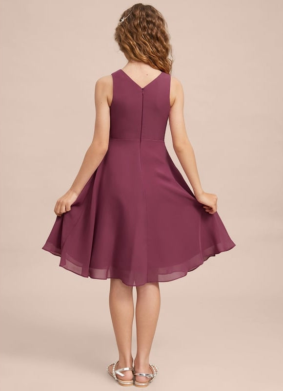 Robe Portefeuille Prune Fluide - gallery 8