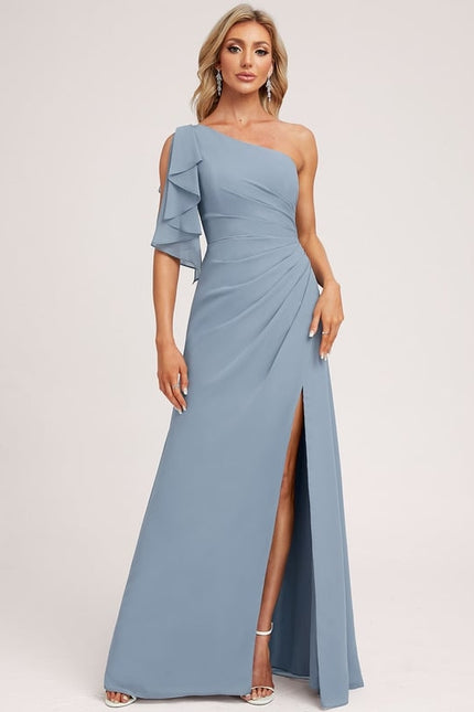 Robe Portefeuille Asymétrique Marine