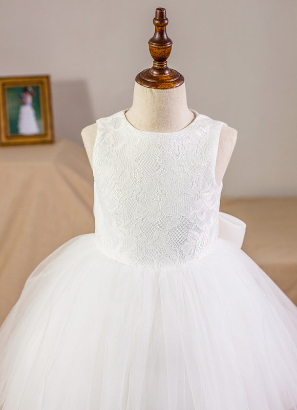 Robe Portefeuille Nuageuse Écrue - gallery 2