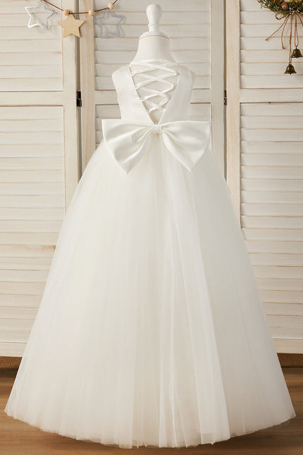 Robe Portefeuille Tulle Élégante