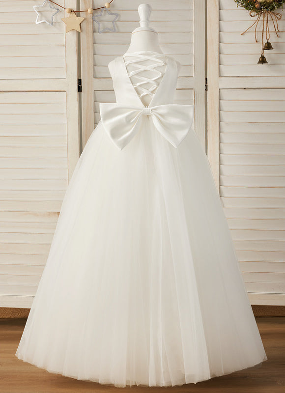 Robe Portefeuille Tulle Élégante