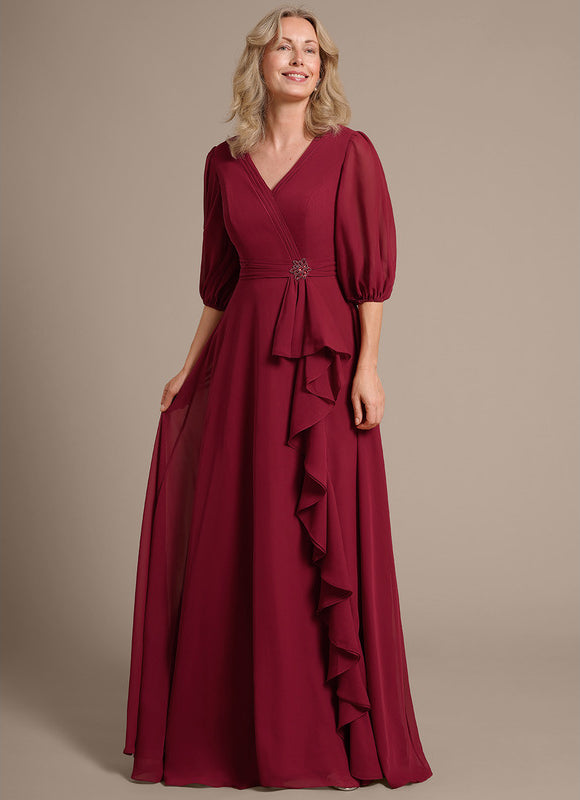 Robe Portefeuille Mère Élégante - gallery 4