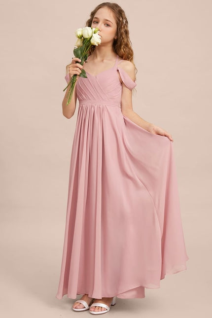 Robe Portefeuille Rose Flottante - gallery 1