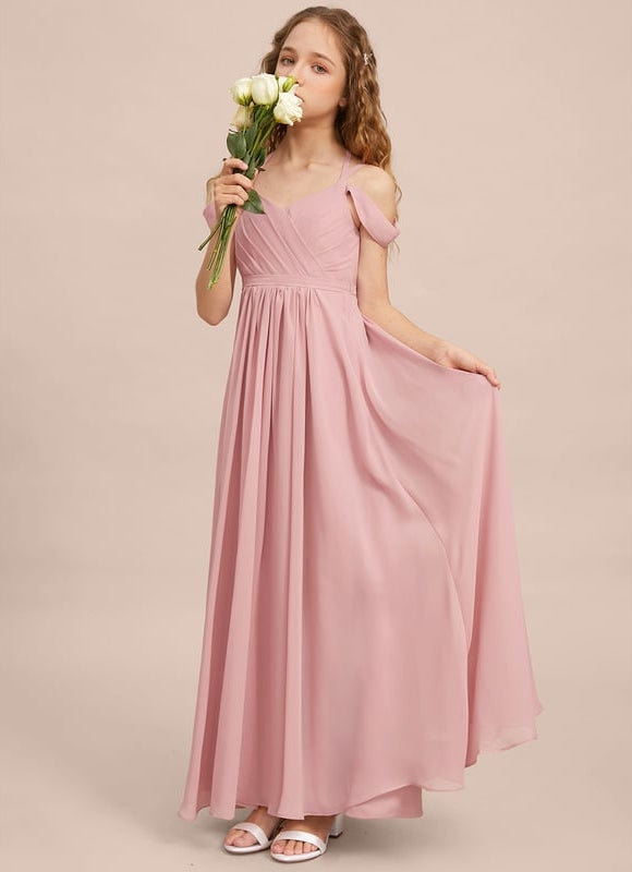Robe Portefeuille Rose Flottante - gallery 1