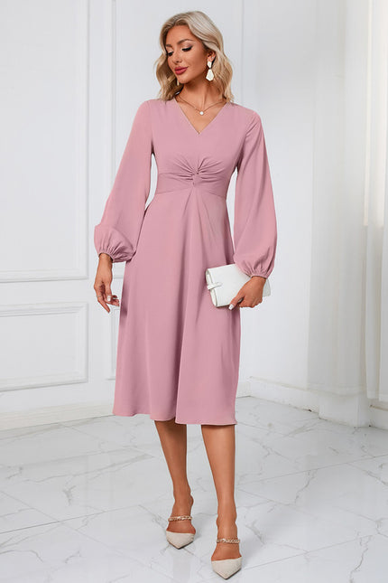 Robe Portefeuille Bordeaux - gallery 5