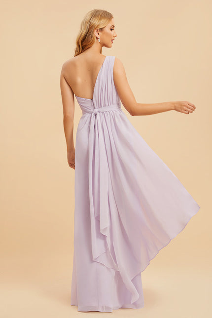 Robe Portefeuille Asymétrique Marine - gallery 8