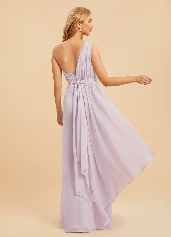 Robe Portefeuille Asymétrique Marine - gallery 8