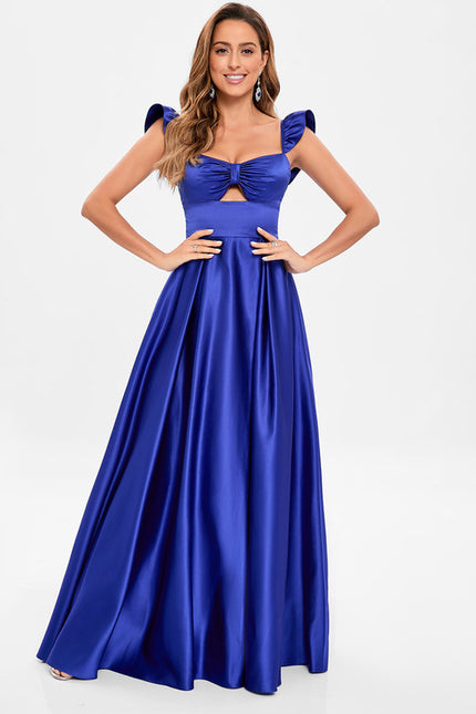 Robe Portefeuille Satin Royal - gallery 3