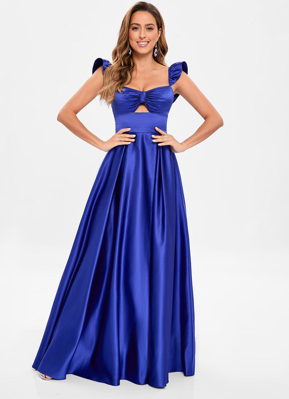Robe Portefeuille Satin Royal - gallery 3