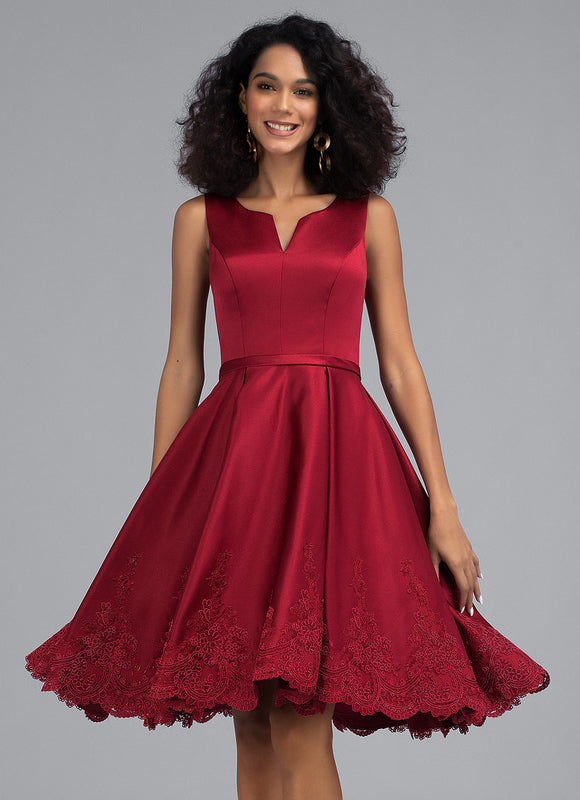 Robe Portefeuille Velours Rouge Lyrique - gallery 6