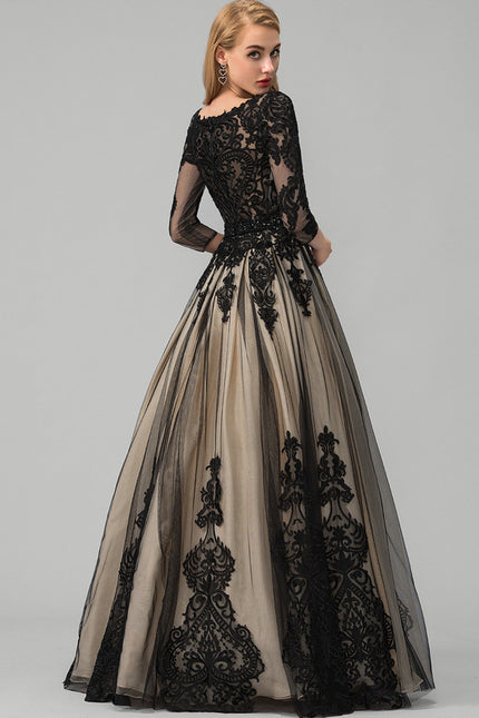 Robe Portefeuille Ébène Opulente - gallery 1