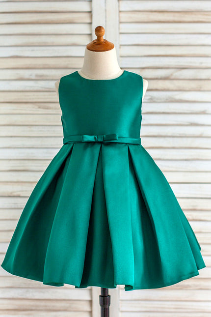 Robe Portefeuille Satinée Enfant - gallery 4