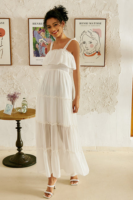 Robe Portefeuille Flou Éthéré - gallery 3