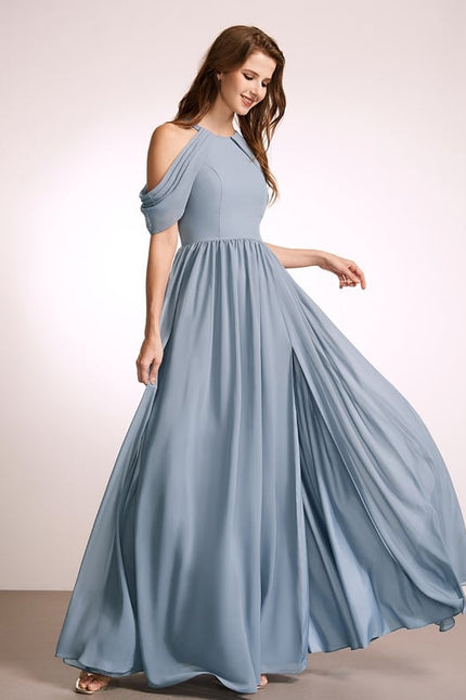 Robe Portefeuille Aérienne Azur - gallery 4