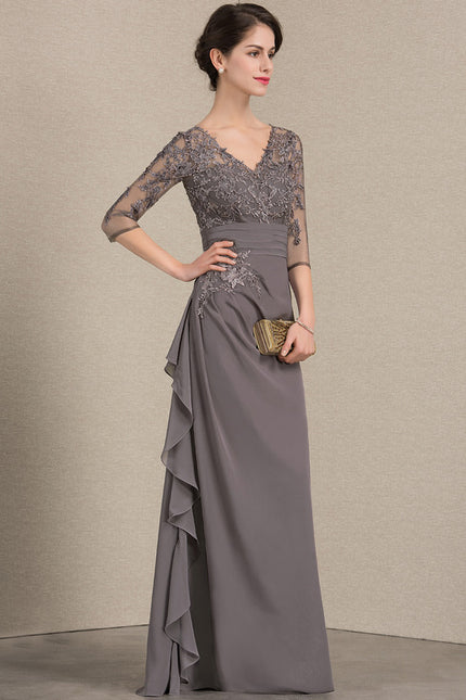 Robe Portefeuille Ombre De Soie - gallery 3