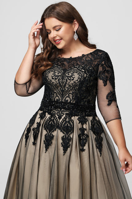 Robe Portefeuille Ébène Opulente - gallery 7