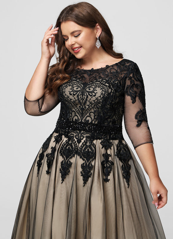 Robe Portefeuille Ébène Opulente - gallery 7