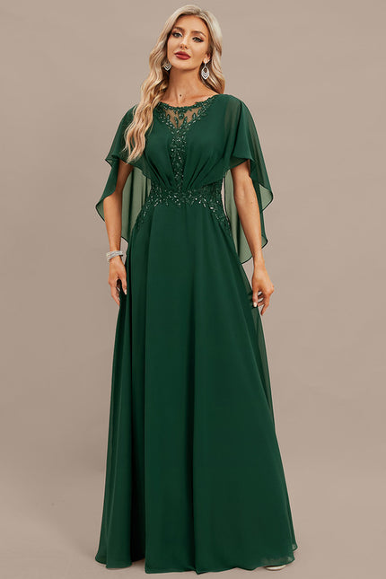 Robe Portefeuille Émeraude Aérienne - gallery 2