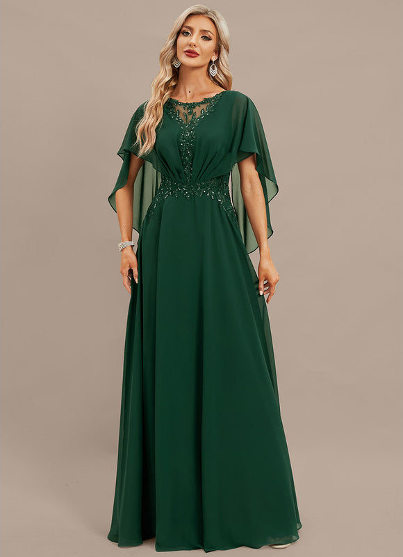 Robe Portefeuille Émeraude Aérienne - gallery 2