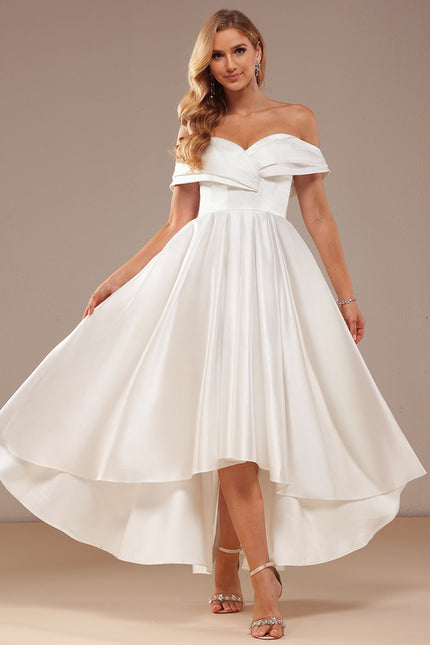 Robe Portefeuille Satinée Altière