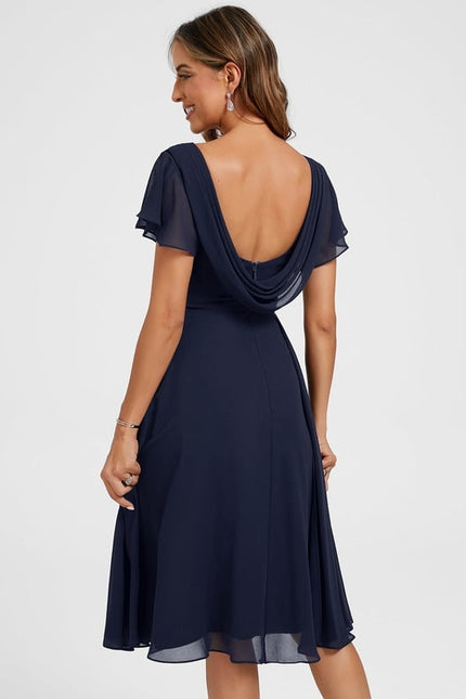 Robe Portefeuille Fluide Brodée - gallery 5