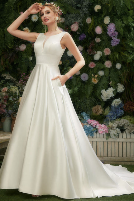 Robe Portefeuille Satin Classique