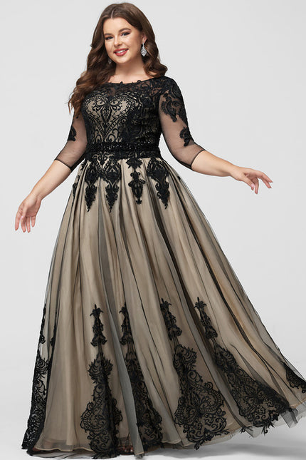 Robe Portefeuille Ébène Opulente - gallery 5