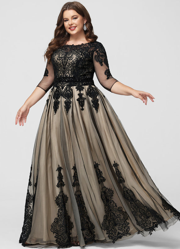 Robe Portefeuille Ébène Opulente - gallery 5