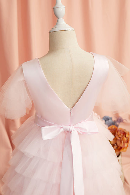 Robe Portefeuille Rose Éclatante - gallery 3