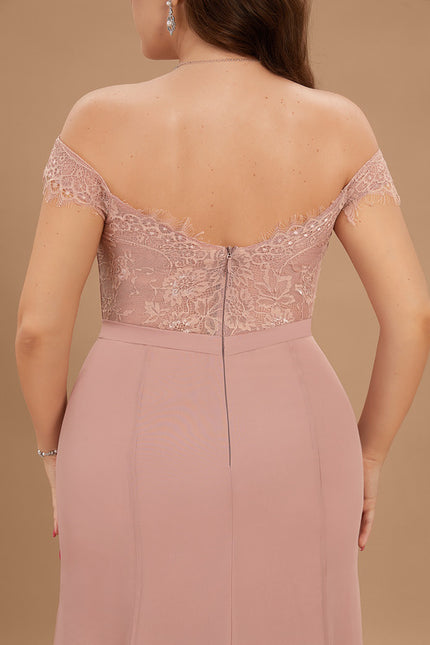 Robe Portefeuille Élégante Rosée - gallery 9