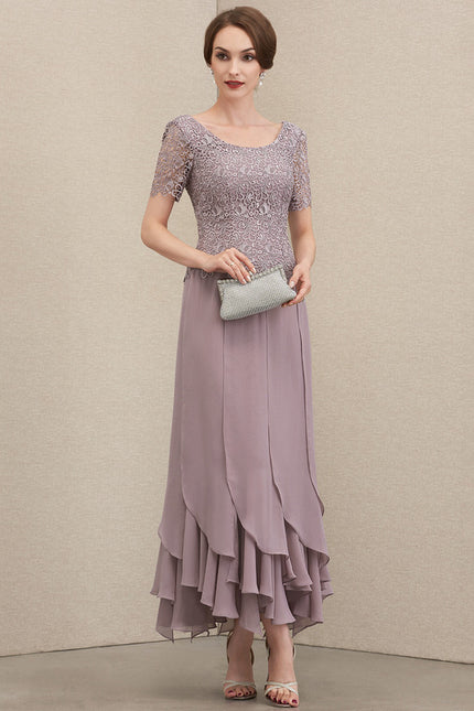 Robe Portefeuille Mousseline Chic - gallery 1